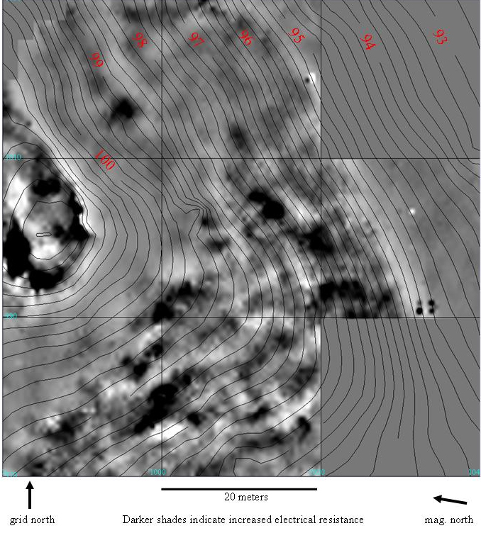 resistivity map